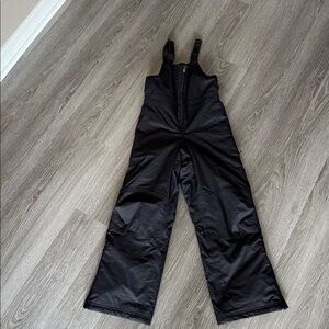 Kids LL Bean Snow Bibs Black